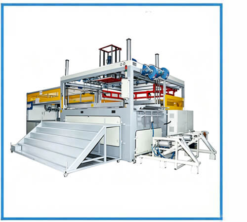 FULLY AUTOMATED MATERIAL LOADING THERMOFORMING MACHINE