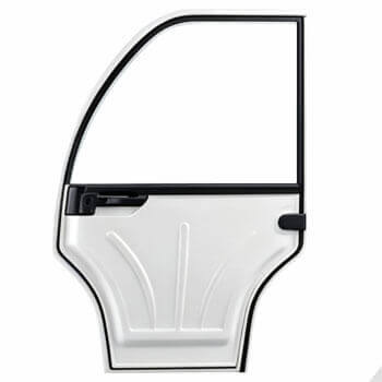Thermoformed Sightseeing Vehicle Door