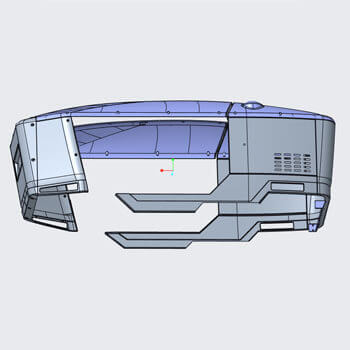 Space Capsule Housing CAD Drawings
