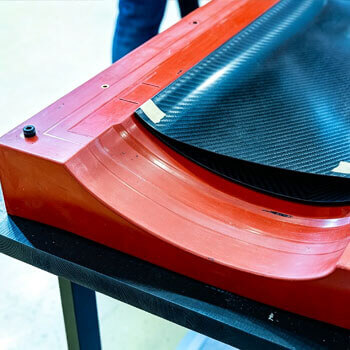 FRP Automotive Spoiler Mold