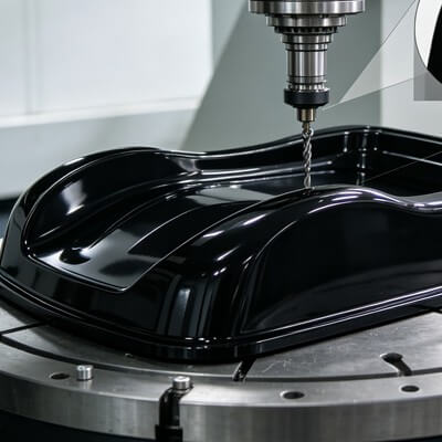 Thermoformed Curved Housing