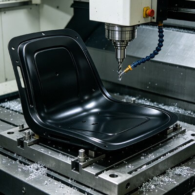 Thermoformed Seat Back Panel
